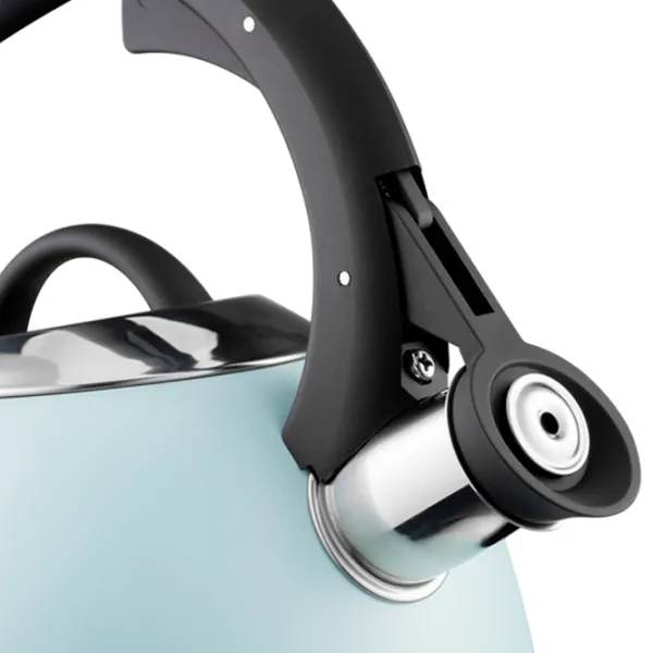 Ceainic Ardesto AR1955KS 2l Oțel inoxidabil / Nailon / Light Blue photo 3