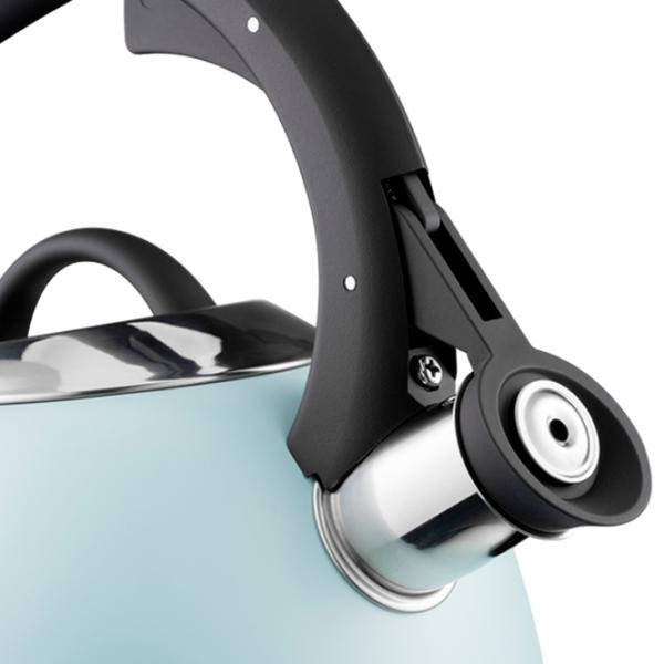 Ceainic Ardesto AR1955KS 2l Oțel inoxidabil / Nailon / Light Blue photo 3