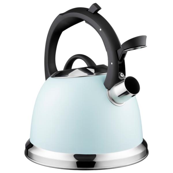 Ceainic Ardesto AR1955KS 2l Oțel inoxidabil / Nailon / Light Blue photo 4