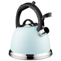 Ceainic Ardesto AR1955KS 2l Oțel inoxidabil / Nailon / Light Blue photo 4