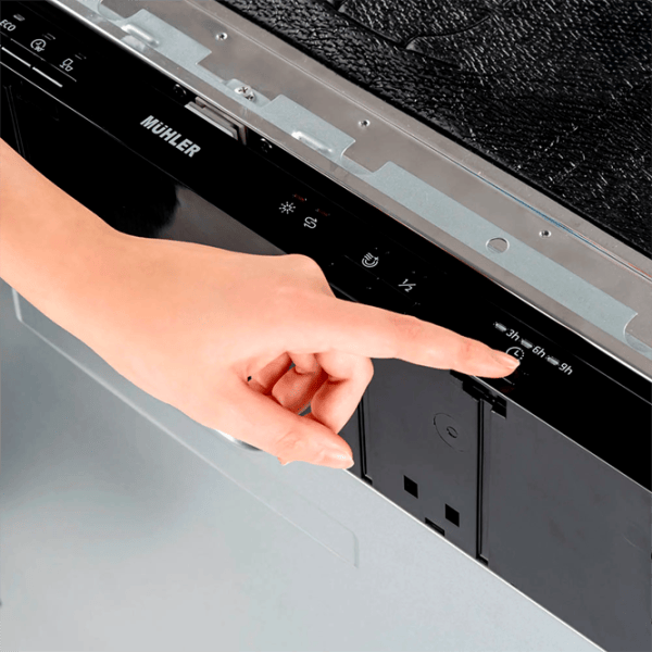 Mașină de spălat vase Muhler BDW1260BE Full size / Black photo 6 Mașină de spălat vase Muhler BDW1260BE Full size / Black photo 6