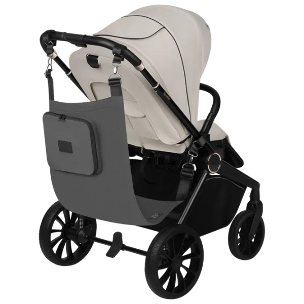 Hamac pentru cărucior Lionelo Leo Bumbac / Gray photo 1