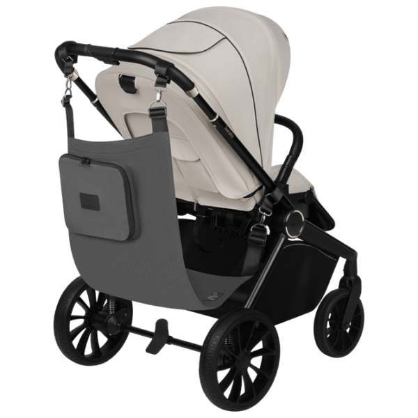 Hamac pentru cărucior Lionelo Leo Bumbac / Gray photo 1