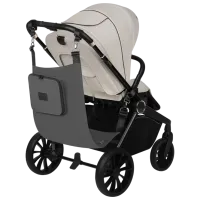 Hamac pentru cărucior Lionelo Leo Bumbac / Gray