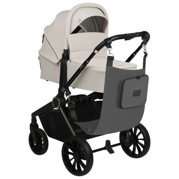 Hamac pentru cărucior Lionelo Leo Bumbac / Gray photo 2