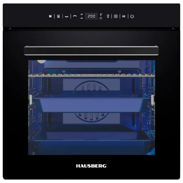 Cuptor încorporabil HAUSBERG HB-8046NG 2550 W/ Black photo 1 Cuptor încorporabil HAUSBERG HB-8046NG 2550 W/ Black photo 1