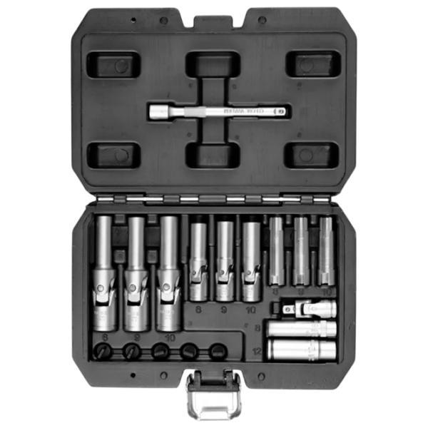 Set de capete tubulare Yato YT05346 Cantitatea în set - 18 photo 2
