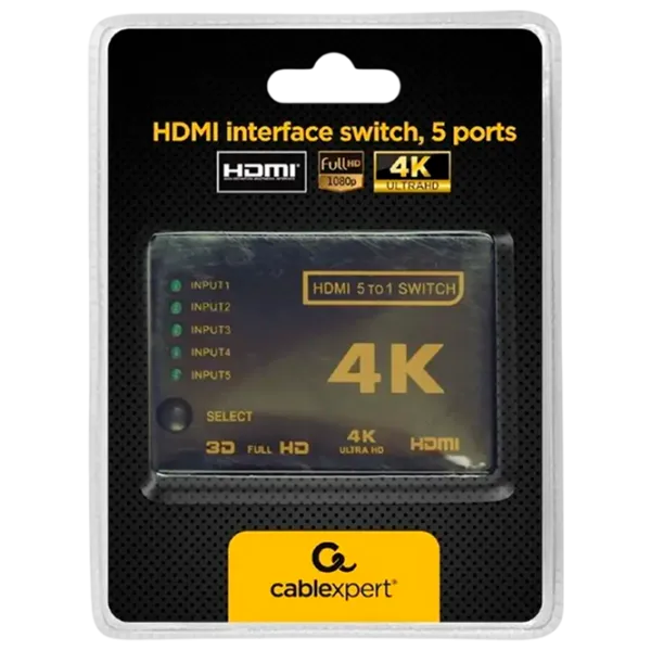 Адаптер Cablexpert DSW-HDMI-53 HDMI / Черный photo 2