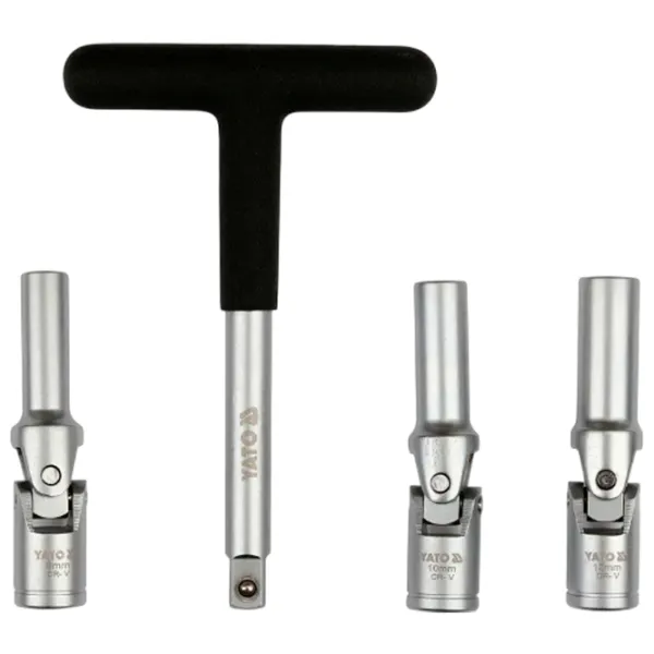 Set de capete tubulare Yato YT05347 Cantitatea în set - 4 photo 1