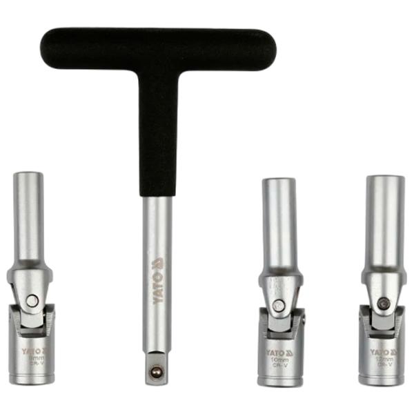 Set de capete tubulare Yato YT05347 Cantitatea în set - 4 photo 1