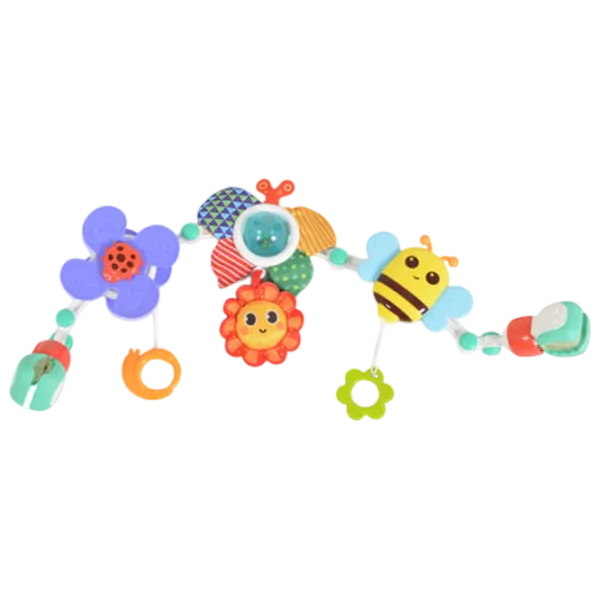 Jucărie pentru cărucior Moni Flower Plastic / Multicolor photo 2 Jucărie pentru cărucior Moni Flower Plastic / Multicolor photo 2