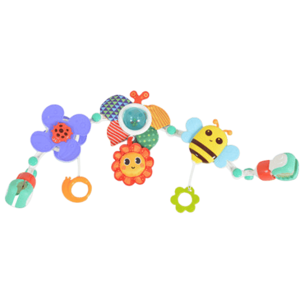 Jucărie pentru cărucior Moni Flower Plastic / Multicolor photo 2 Jucărie pentru cărucior Moni Flower Plastic / Multicolor photo 2