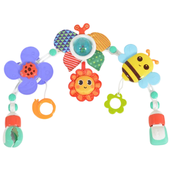 Jucărie pentru cărucior Moni Flower Plastic / Multicolor photo 1 Jucărie pentru cărucior Moni Flower Plastic / Multicolor photo 1