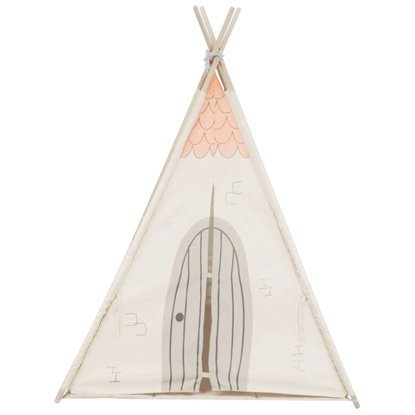 Детская палатка Kikka Boo TeePee Beige House 3 года - / Бежевый photo 2
