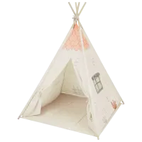 Детская палатка Kikka Boo TeePee Beige House 3 года - / Бежевый photo 3