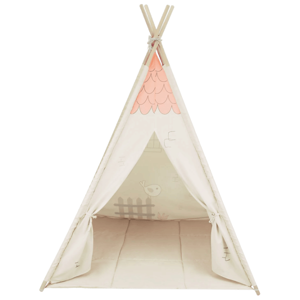Детская палатка Kikka Boo TeePee Beige House 3 года - / Бежевый photo 4