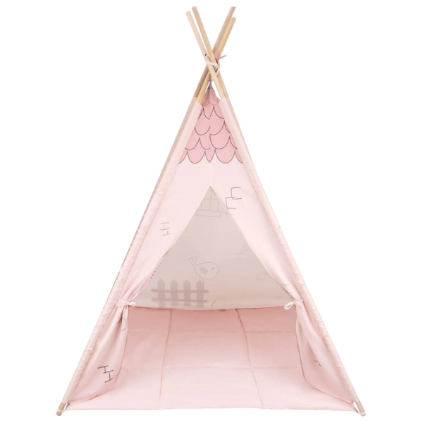 Детская палатка Kikka Boo TeePee Pink House 3 года - / Розовый photo 2
