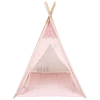 Cort pentru copii Kikka Boo TeePee Pink House 3 ani - / Pink photo 2