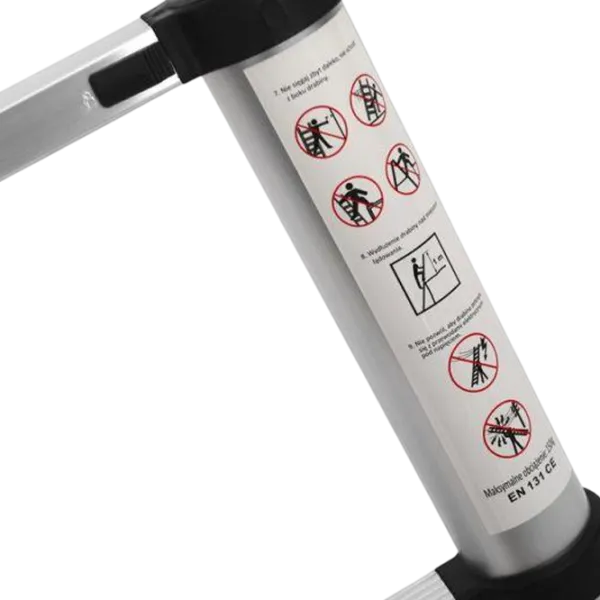 Scară pliantă Kraft&Dele KD4073 1 secțiex10 150 kg photo 4