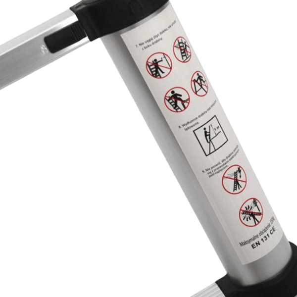 Scară pliantă Kraft&Dele KD4073 1 secțiex10 150 kg photo 4