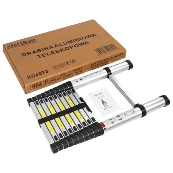 Scară pliantă Kraft&Dele KD4073 1 secțiex10 150 kg photo 5