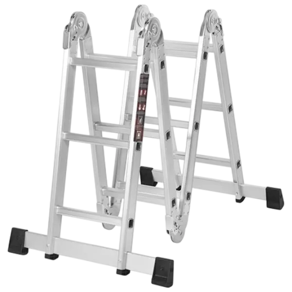 Scară pliantă Kraft&Dele KD4070 4 secțiunix12 150 kg photo 2