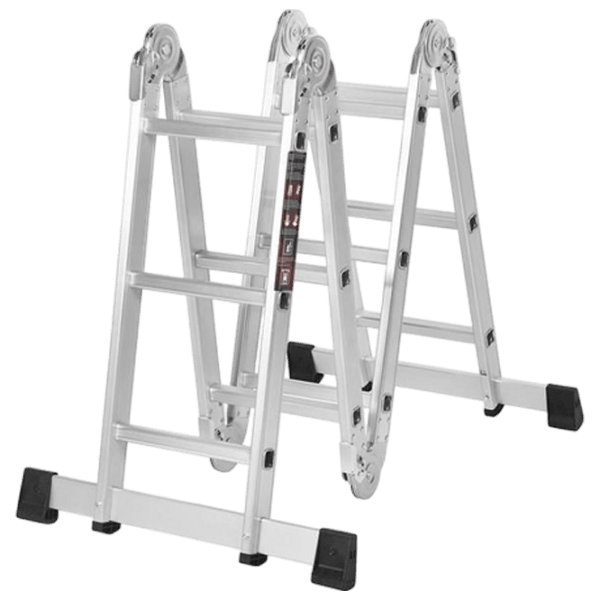 Scară pliantă Kraft&Dele KD4070 4 secțiunix12 150 kg photo 2