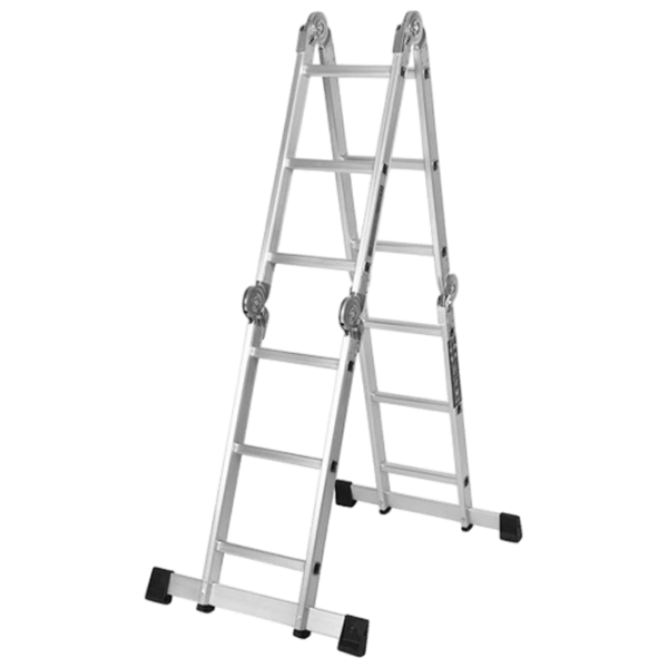 Scară pliantă Kraft&Dele KD4070 4 secțiunix12 150 kg photo 4