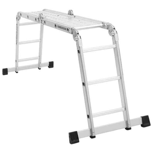 Scară pliantă Kraft&Dele KD4070 4 secțiunix12 150 kg photo 5