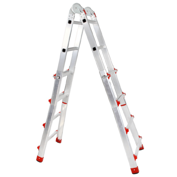 Scară extensibilă MAR-POL M85605 4 secțiunix16 150 kg photo 1