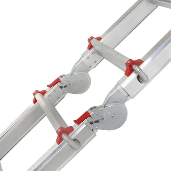 Scară extensibilă MAR-POL M85605 4 secțiunix16 150 kg photo 2