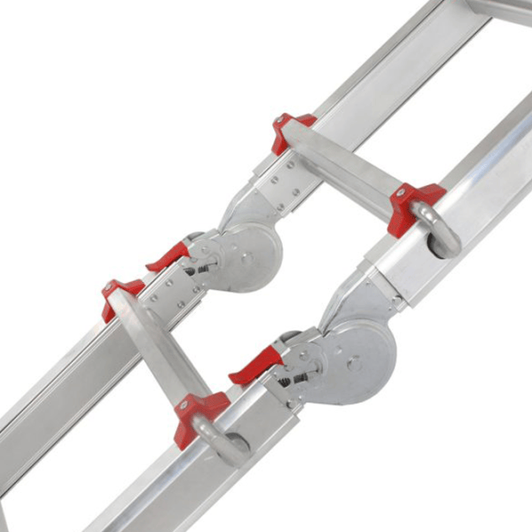 Scară extensibilă MAR-POL M85605 4 secțiunix16 150 kg photo 2