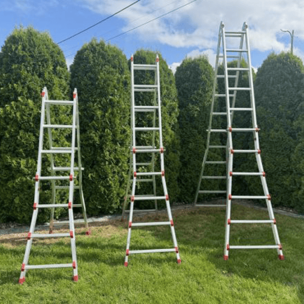 Scară extensibilă MAR-POL M85606 4 secțiunix20 150 kg photo 6