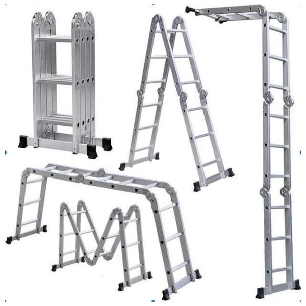 Scară pliantă RTRMAX RHW570 4 secțiunix20 150 kg photo 4