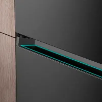 Frigider Hisense RB3K330SAID cu congelator jos 330 l / 185.6 cm / Black photo 10
