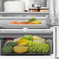 Frigider Hisense RB3K330SAFC cu congelator jos 330 l / 185.6 cm / Black photo 13