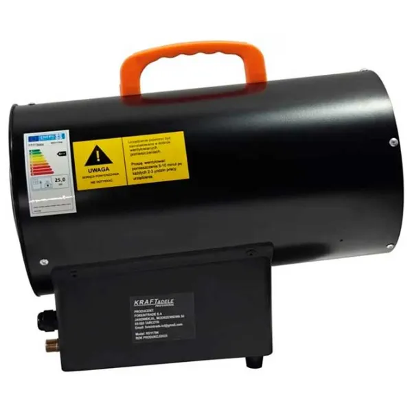 Aerotermă Pe gaz Kraft&Dele KD11704 2500 W / / 320 m³/oră photo 2 Aerotermă Pe gaz Kraft&Dele KD11704 2500 W / / 320 m³/oră photo 2