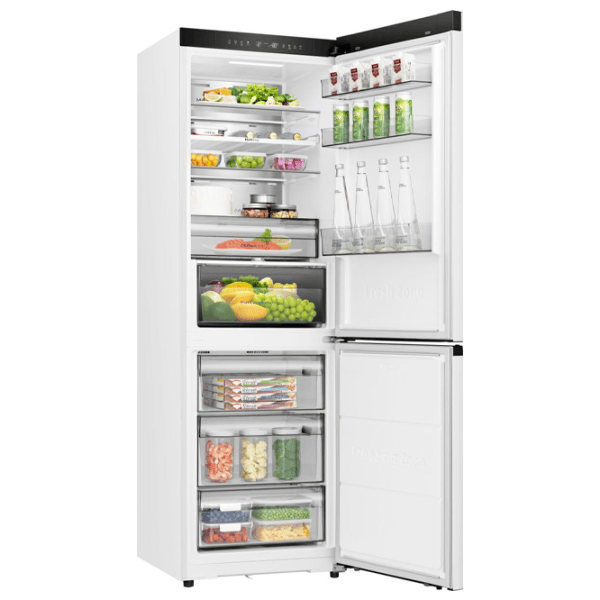 Frigider Hisense RB3K330SAWD cu congelator jos 330 l / 185.6 cm / White photo 4