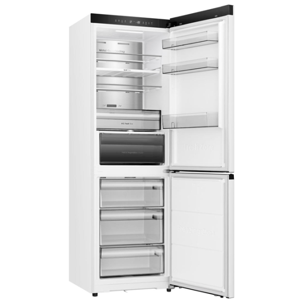 Frigider Hisense RB3K330SAWD cu congelator jos 330 l / 185.6 cm / White photo 5