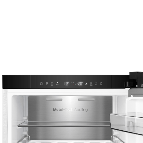 Frigider Hisense RB3K330SAWD cu congelator jos 330 l / 185.6 cm / White photo 9