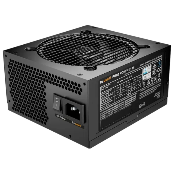 Sursă de alimentare Be quiet! PURE POWER 13 M 80+ Gold / 750 W photo 1