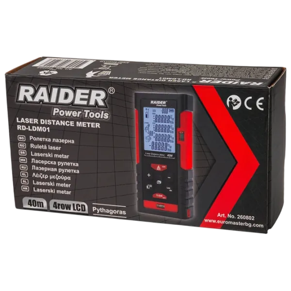 Телеметр Raider RD-LDM01 Батарея / 1 мВт photo 3