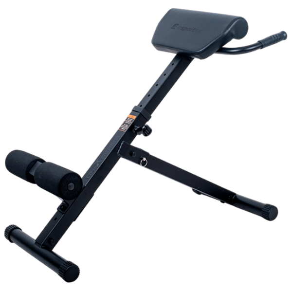 Спортивная скамья Insportline ON-X RC 20 Тренировка мышц живота и спины / Черный photo 1