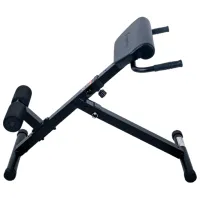 Bancă fitness Insportline ON-X RC 20 Antrenarea mușchilor abdominali și spatelui / Black photo 3