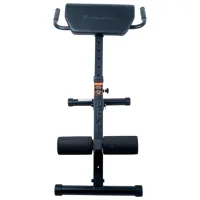 Bancă fitness Insportline ON-X RC 20 Antrenarea mușchilor abdominali și spatelui / Black photo 4
