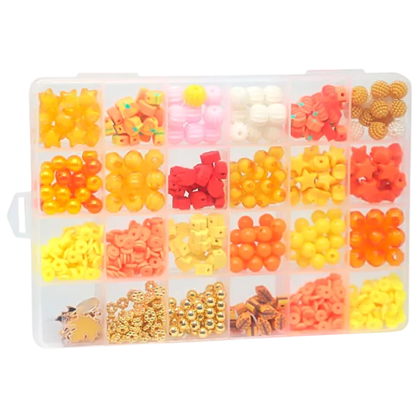 Креативный набор New World Бусины 852011 6+ / Разноцветный Оранжевый photo 1
