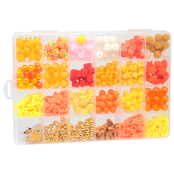 Креативный набор New World Бусины 852011 6+ / Разноцветный Оранжевый photo 1