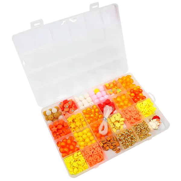 Креативный набор New World Бусины 852011 6+ / Разноцветный Оранжевый photo 2