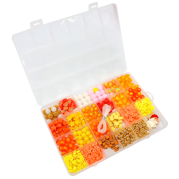 Креативный набор New World Бусины 852011 6+ / Разноцветный Оранжевый photo 2