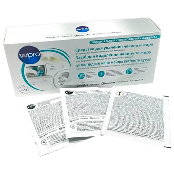 Soluție Wpro IN BAGS praf / pentru curățirea calcarului photo 1